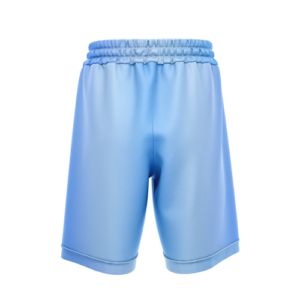 Alternative view of Blue Sublimated Gym Shorts