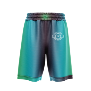 Green Sublimated Gym Shorts