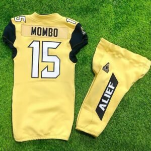Alternative view of American Football Uniform